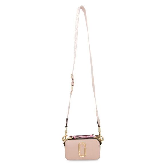 MARC JACOBS The Snapshot Leather Crossbody Bag Women PINK Shopping Bags - Picture 4 of 5